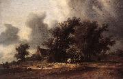 RUYSDAEL, Salomon van After the Rain tg oil on canvas